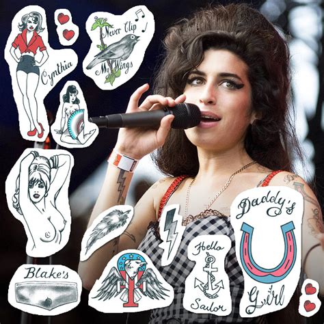 tattoos of amy winehouse